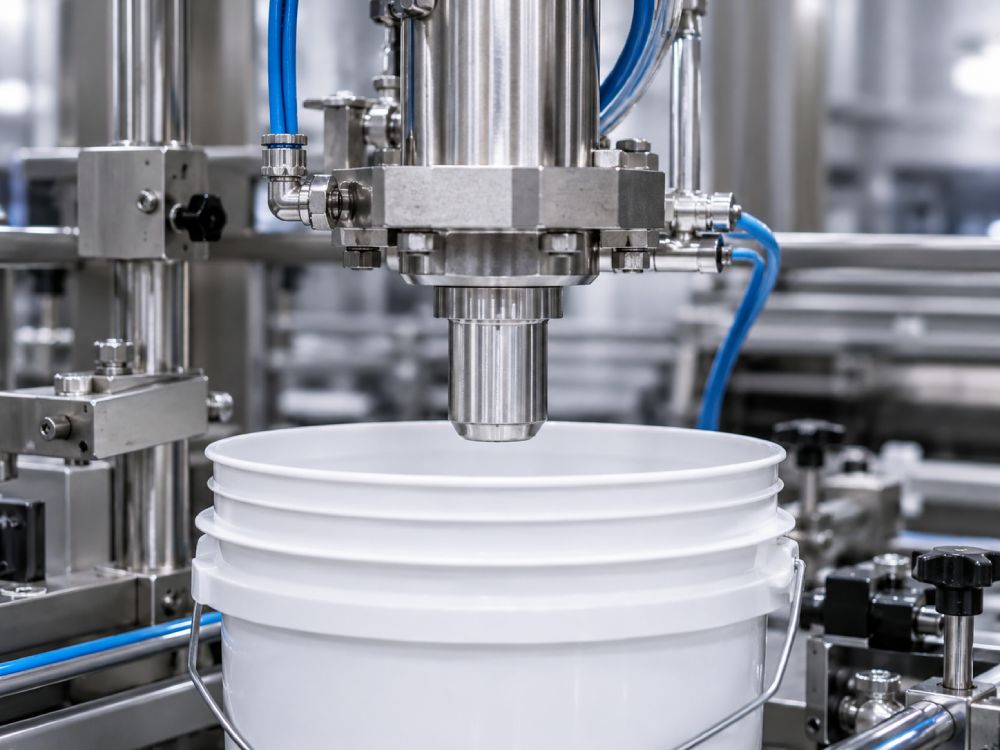 5 gallon pail filling machine nozzle