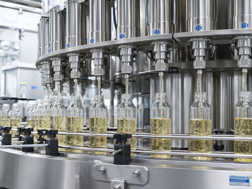 Multi-head rotary liquid filling machine